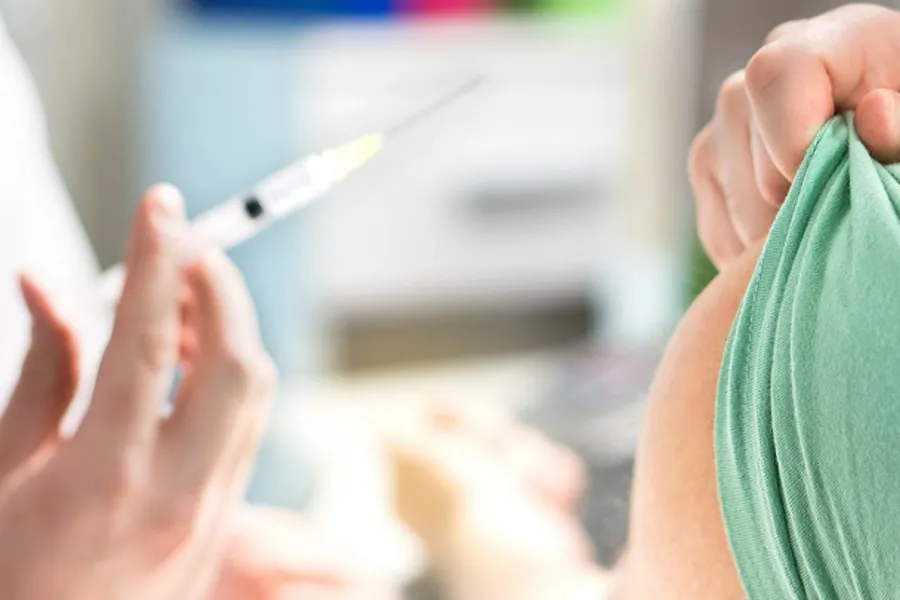 Eksempel på vaksinering