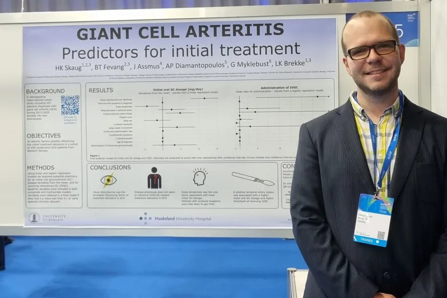 Overlege Hans Kristian Skaug i forbindelse med foredrag i Barcelona